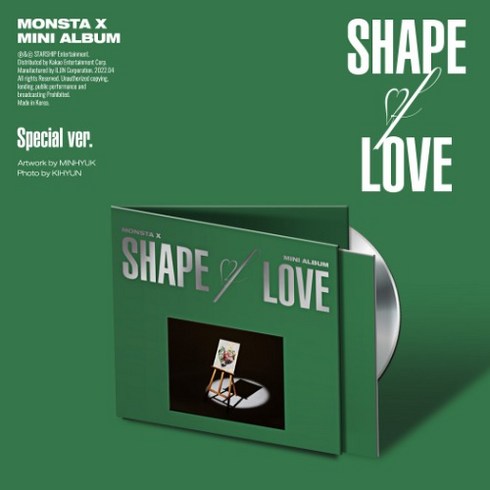 몬스타엑스 (MONSTA X) - SHAPE of LOVE (11TH 미니앨범) Special ver.