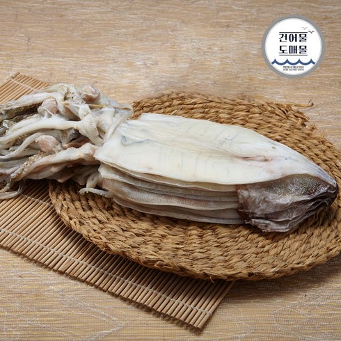 국내산 반건조오징어 10마리 850g~2.1kg 동해 영덕 피데기 중부시장 건어물도매몰, 1.8kg 내외(10미), 1개