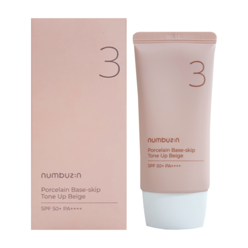 넘버즈인톤업베이지 - 넘버즈인 3번 도자기결 톤업베이지 50ml 1개입_MZ, 1개