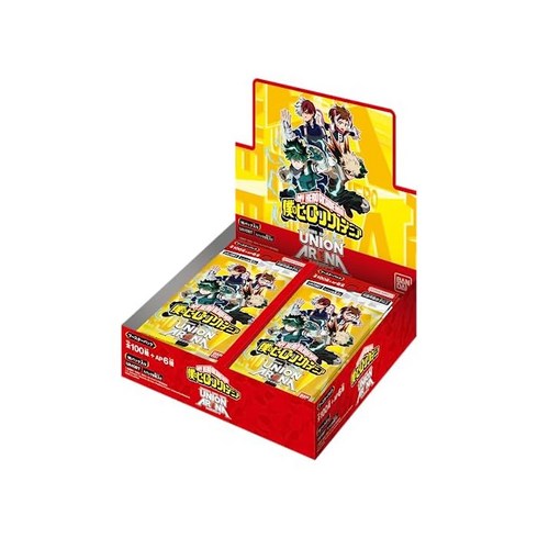 무상 반다이 (BANDAI) UNION ARENA 부스터 팩 나의 히어로 아카데미아 【UA10BT】(BOX) 16팩들이, 1개