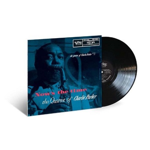 [LP] Charlie Parker Quartet (찰리 파커 쿼텟) - Now's The Time [LP] : Verve By Request Series