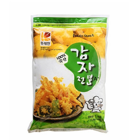 뚜레반 감자 전분, 4개, 1kg