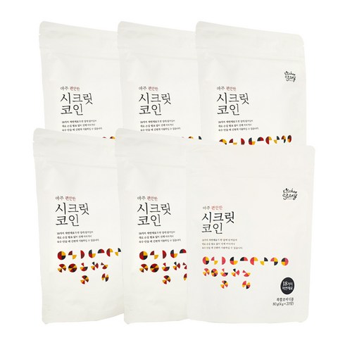 빅마마시크릿코인 - 빅마마 시크릿코인, 6개, 80g