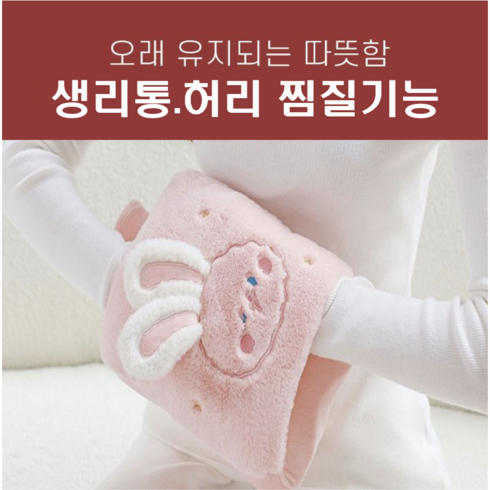 홈앤샵 보온물주머니 온수찜질팩 2L포켓쿠션커버포함, 1개