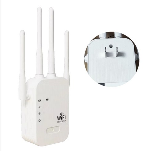 노트북용 1200Mbps WiFi 중계기 신호 확장기 부스터 무선 WIFI 라우터, 미국의