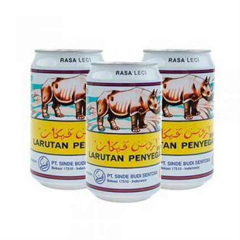 Larutan penyegar 320ml 라루딴 쁘녜가르 리치향 음료