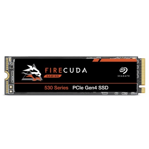 씨게이트 파이어쿠다 530 게이밍 PCIe 4.0 M.2 NVME SSD, 2TB(히트싱크)