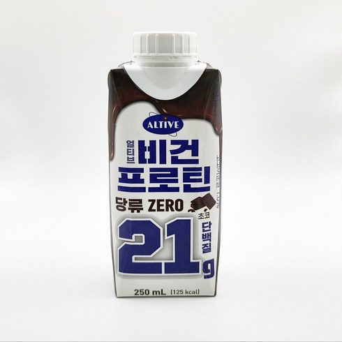 얼티브 비건프로틴 초코 250ml x18입, 18개