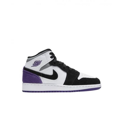 GS 조던 1 미드 SE 코트 퍼플 Jordan Mid Court Purple