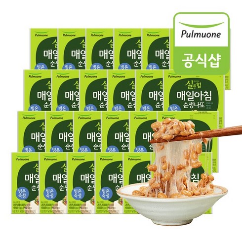 풀무원 매일아침 순생나또, 49.5g, 48개