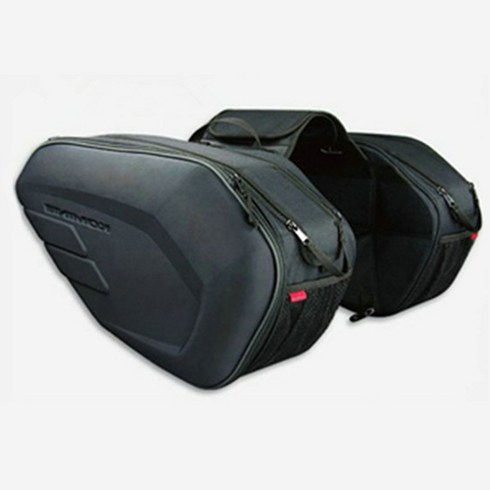오토바이사이드백 - SP 모터스 옥스포드 사이드 방수 안장 가방, 옥스포드 블랙