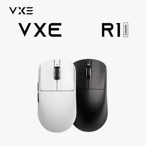 [성의샵] VGN VXE시리즈 무선 경량화 게이밍 마우스 R1-SE/R1-SE PLUS/R1/R1-PRO/R1-PRO MAX 버전/PAW3395게임전용 마우스, 화이트, R1-PRO모델