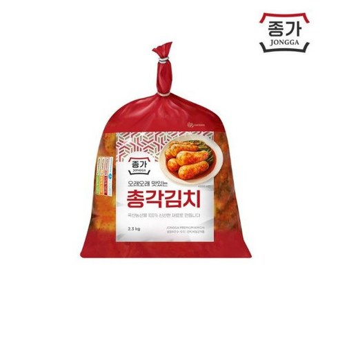 종가집총각김치 - 종가 총각김치 2.3kg, 1개