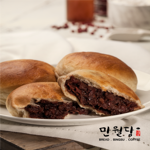 만월당 통밀 단팥빵 선물세트 6개입, 120g, 6개