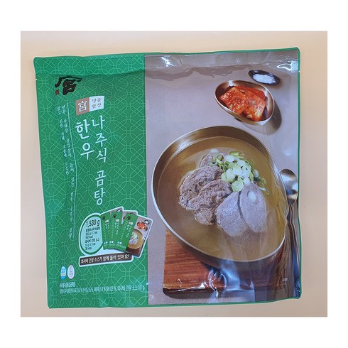 궁키친돼지국밥 - 궁 한우 나주식 곰탕 500g x 3 (냉장포장포함) 코스트코, 1.5kg, 1개