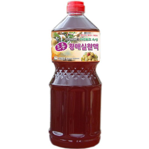 청매실 - 하동 매실원액 지리산산골 3년숙성 토종 황매실원액 1800ml 매실청 매실액기스 매실액, 1.8L, 1개