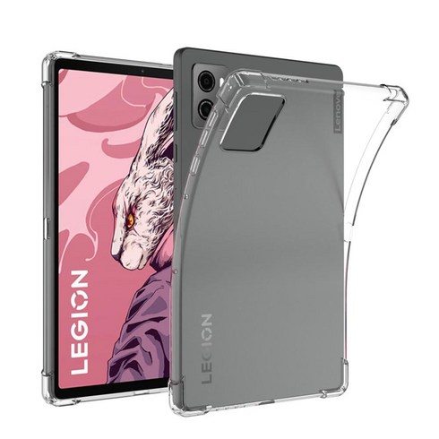 Zrengp 레노버 Legion Y700 2세대 8.8 TB320FU용 투명 쉘 세이비어 Gen 2 TB320FC 태블릿용 울트라 슬림 TPU 소프트 백 케이스 커버 2023용, For Legion Y700 2nd TB320FC 20