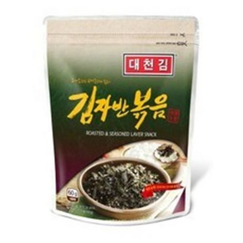 대천김 김자반 - 대천김 [DC505] 김자반 볶음 60g × 5봉, 1세트, 선택완료