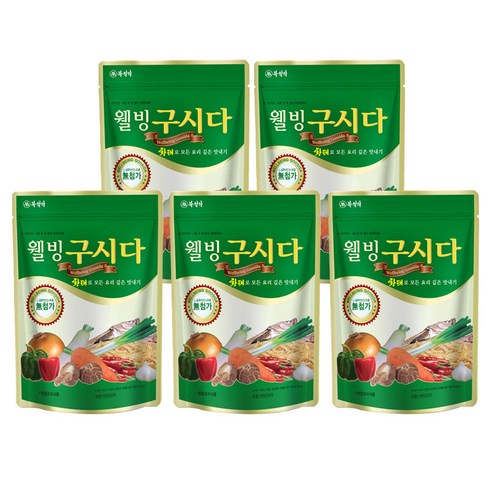 구시다 - 북설악 웰빙구시다 (500g) x 5개, 500g