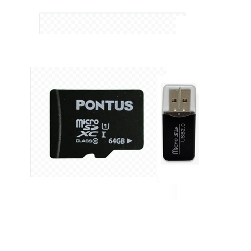  현대폰터스 블랙박스  KING (64GB - 현대폰터스 블랙박스 메모리카드 64G 카드리더기 호환기종확인필수, 폰터스 메모리카드 64G 카드리더기
