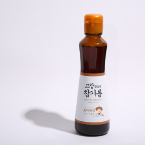 호야농장 황토밭 국내산 참기름 300ml 1개