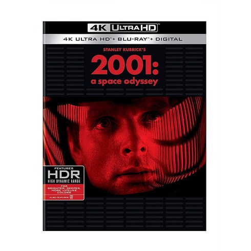 2001스페이스오디세이블루레이 - 2001 스페이스 오디세이 (4K UHD 블루레이 영어) 다큐멘터리 어드벤처 과학 우주