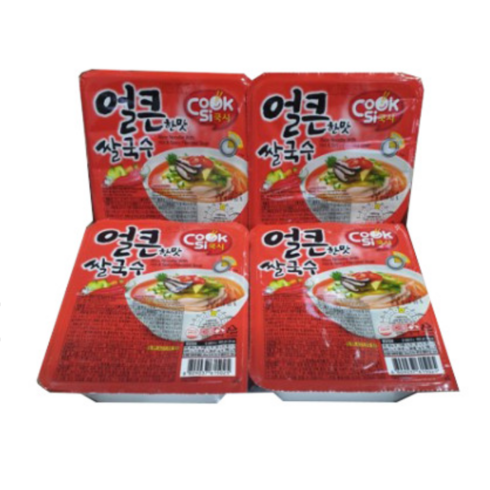2023년 가성비 최고 쿡시쌀국수 - 쿡시 쌀국수 얼큰한맛, 92g, 30개