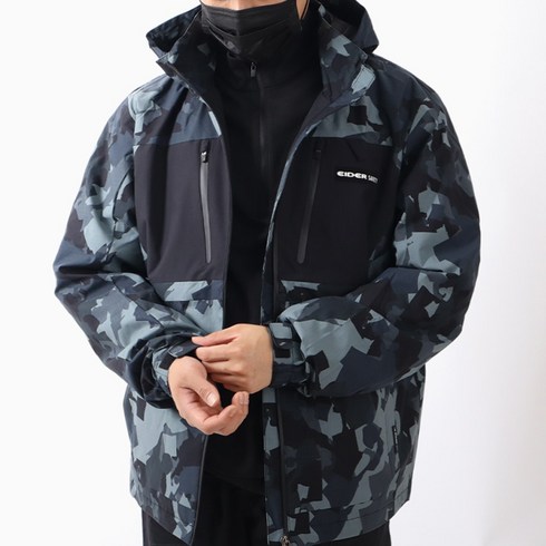 2023년 가성비 최고 아이더바람막이 - 아이더 솔리드 카고 레저 방수 집업 바람막이 BR-2504