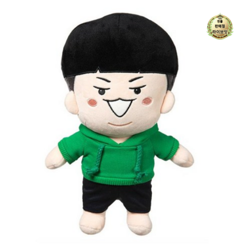 라이브잇 흔한남매 28cm 봉제인형: 으뜸, 1세트, 혼합색상