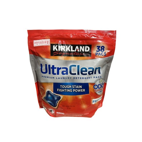 코스트코 [커클랜드] 울트라팩 캡슐세제, 38개입, 1개