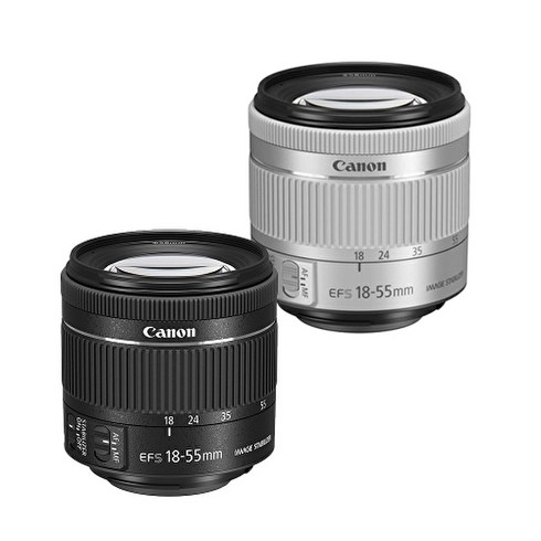 캐논 EF-S 18-55mm F4-5.6 IS STM, 화이트