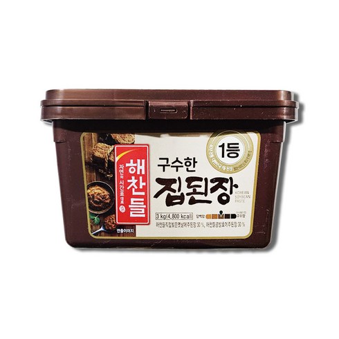 해찬들 구수한집된장3kg 상세설명 참고, 1개, 3kg