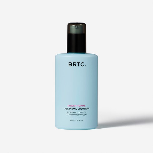 brtc - 비알티씨 파워 옴므 올인원 솔루션, 200ml, 2개