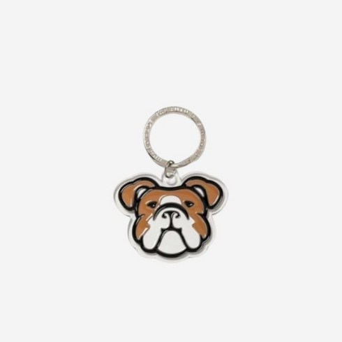 휴먼메이드키링 - 휴먼 메이드 아크릴 애니멀 키링 브라운 Human Made Acrylic Animal Keyring Brown