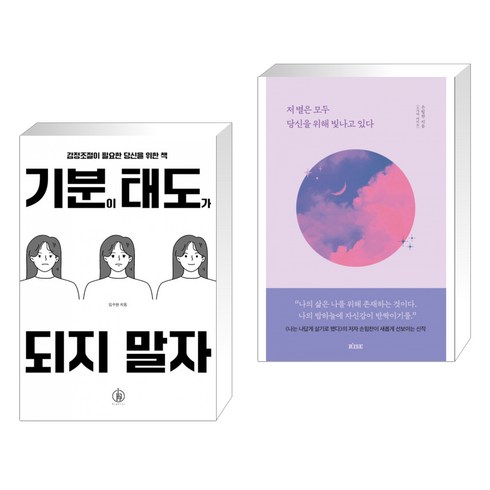 2023년 가성비 최고 기분이태도가되지말자 - 기분이 태도가 되지 말자 + 저 별은 모두 당신을 위해 빛나고 있다 (전2권), 하이스트