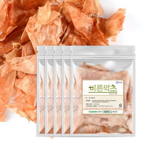 바른약초 국내산 수제 양파껍질 특등품, 500g, 1개