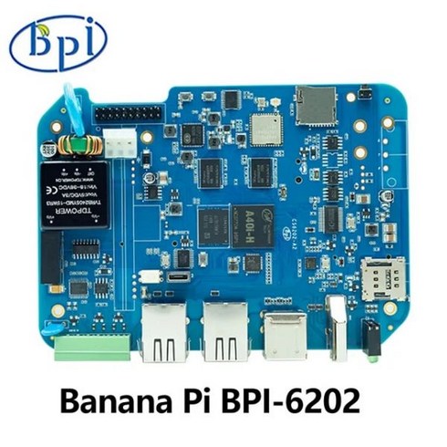 부품 개발 모듈 호환 보드 바나나 파이 BPI-6202 임베디드 싱글 Allwinner A40I Cortex-A7 2G DDR3 8G eMMC 4G/5G 풀 넷콤 와이파이 컴퓨터
