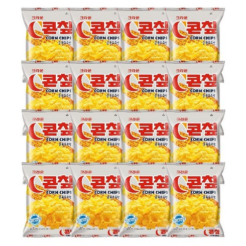 크라운 콘칲-, 70g, 16개