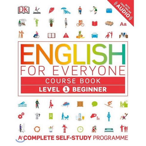 English for Everyone Course Book Level 1 Beginner : A Complete Self-Study Programme, Dorling Kindersley Ltd