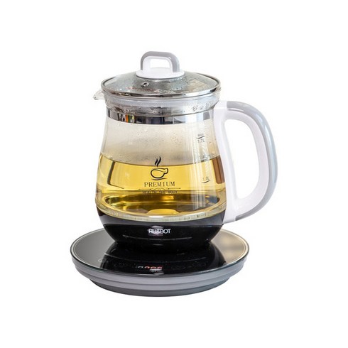 hus-316b - 휴앤봇 전기 티포트 1.7L 티메이커 커피 주전자 유리 분유 차탕기 HB-8090D, 단품