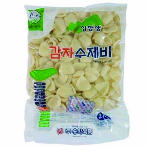 송학식품 십장생 감자 수제비, 2kg, 6개