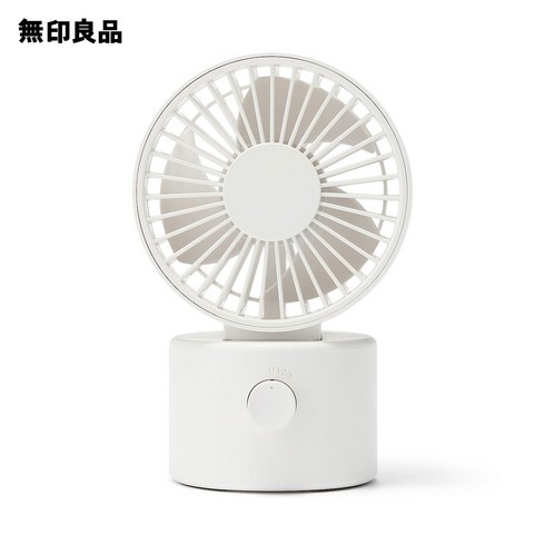 무인양품 서큘레이터 무선 데스크 팬 화이트 MJ-DKF1-WH, 단일 옵션
