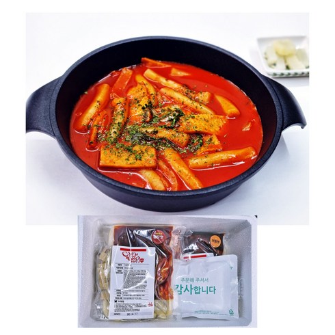 떡볶이소스 밀키트 - 아! 그맛 초등학교 앞 다와떡볶이, 매운맛, 1개