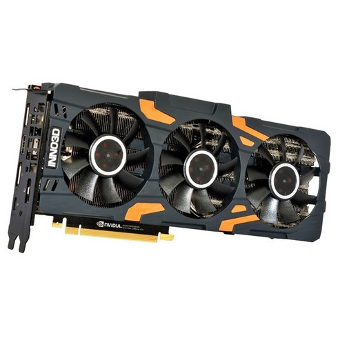 INNO3D Geforce RTX 2080 8GB Ti 11GB 게임용 GDDR6X 그래픽 카드, 한개옵션0