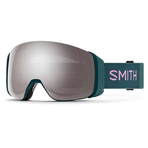 2023년 가성비 최고 스미스스노우보드 - 스미스옵틱 스키고글 Smith Optics 4D MAG 남여 공용 스노우 윈터 고글, ChromaPop Sun Platinum Mirror, Everglade