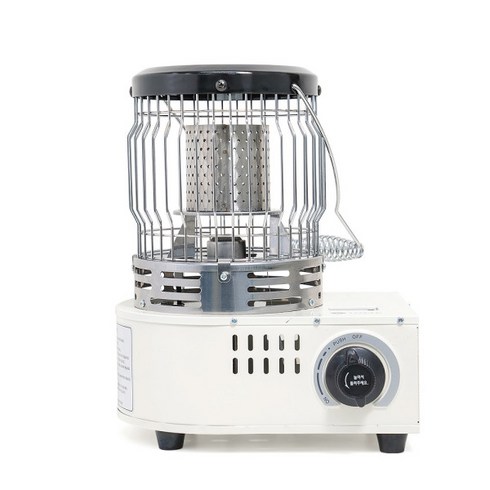 2023년 가성비 최고 lct-3000 - 롯데 캠핑 부탄가스 난로 LCT-3000 블랙 상부망 캠핑용 소형 휴대용 가방 사은품, 1개