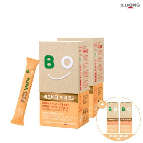 일동제약 비오비타 배배 골드 30포 2박스, 단품