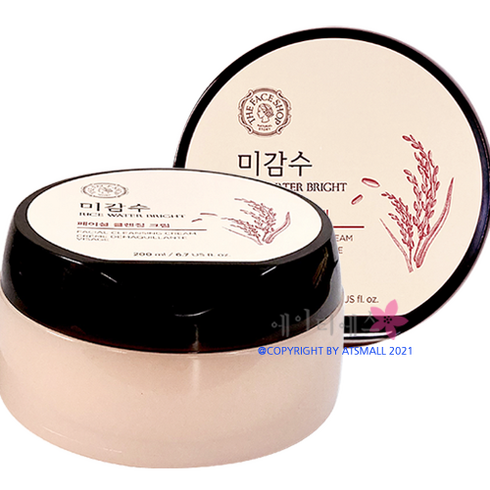 더 페이스샵 미감수 브라이트 클렌징 크림 크림/밤, 200ml, 1개