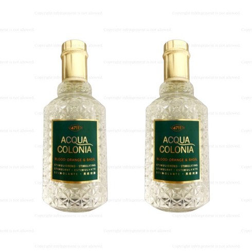 1+1 사칠일일 4711 아쿠아콜로니아 블러드오렌지 앤 바질 EDC 샘플증정 50ML, 1+1 아쿠아콜로니아