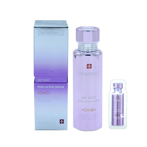 동국제약 PDRN 앰플 세럼 360도 샷 엑티브 (50ml+파우치), 1개, 50ml